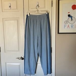 Seven 7 for All Mankind Pull-On Side Stripe Pants Pockets Baggy Women Large NWT‎